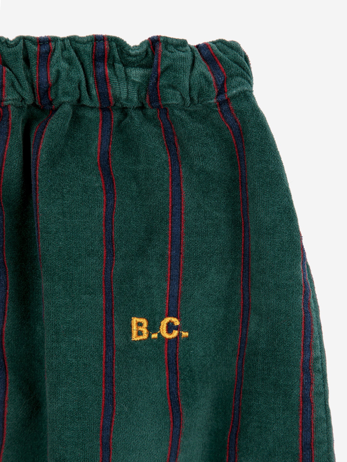 B.C Striped velvet pants