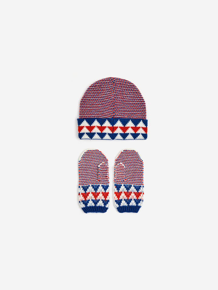 Blue Knitted set