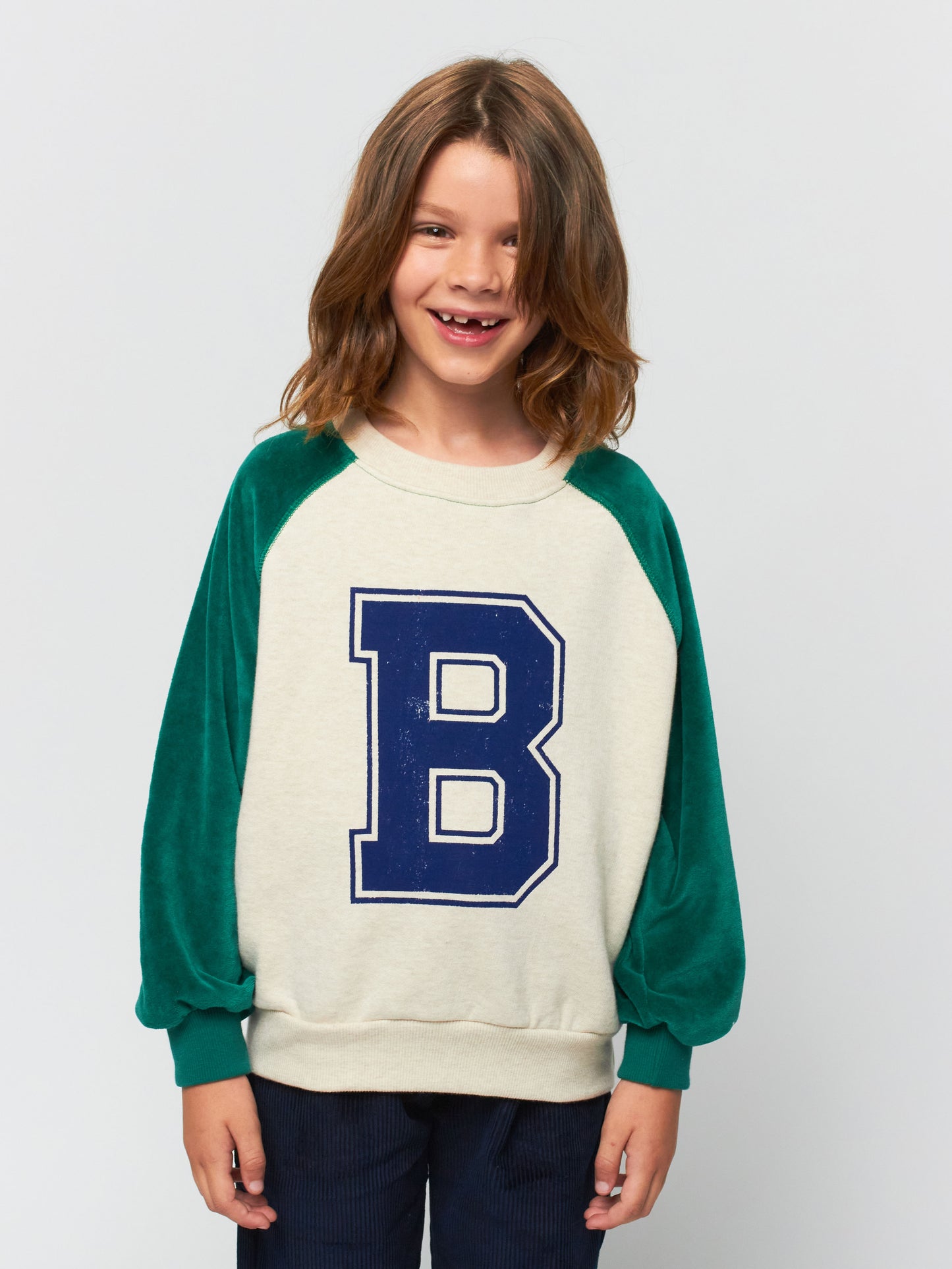 BC raglan sleeves sweatshirt