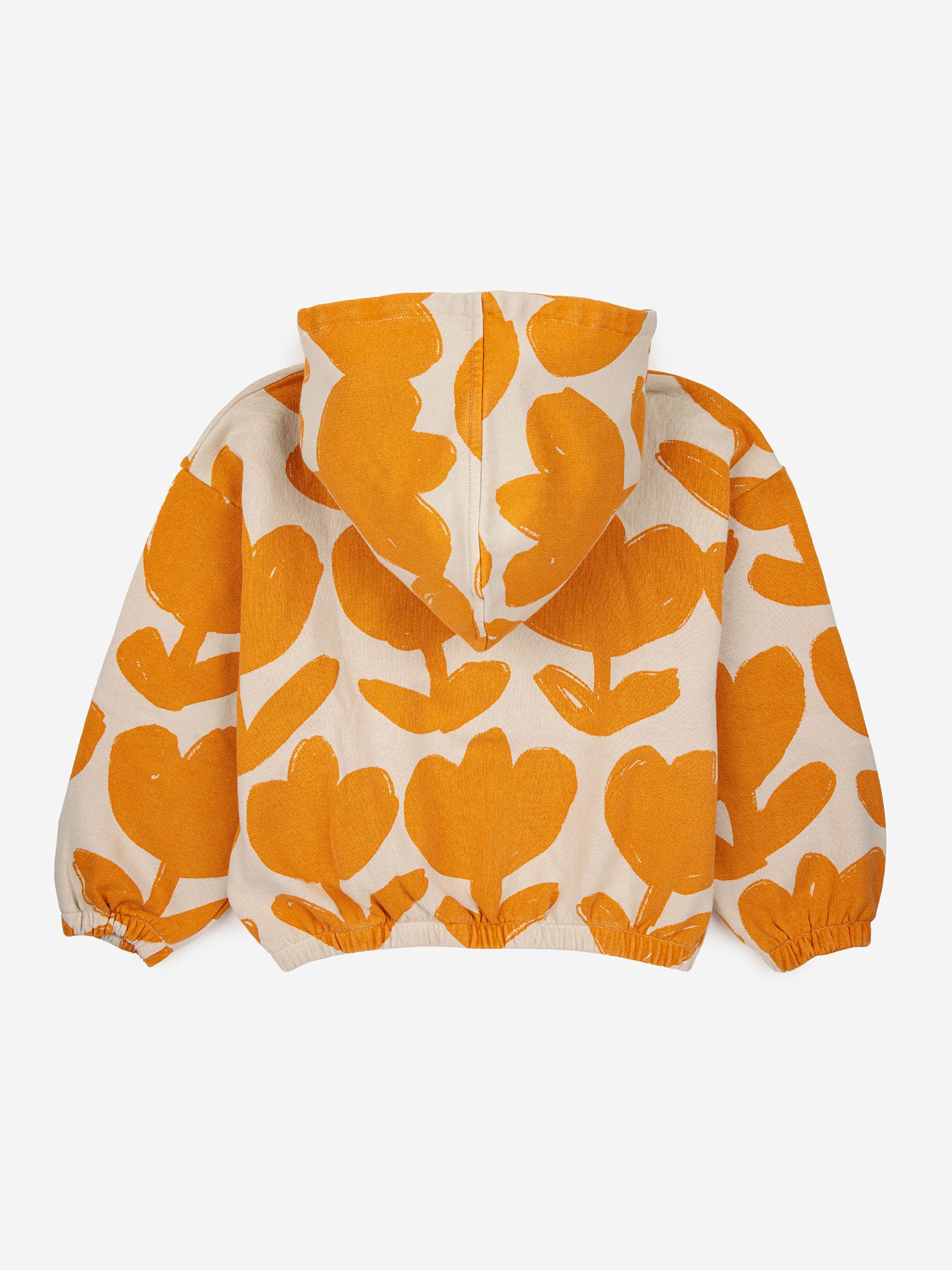 Retro Flowers all over zipped hoddie – Bobo Choses