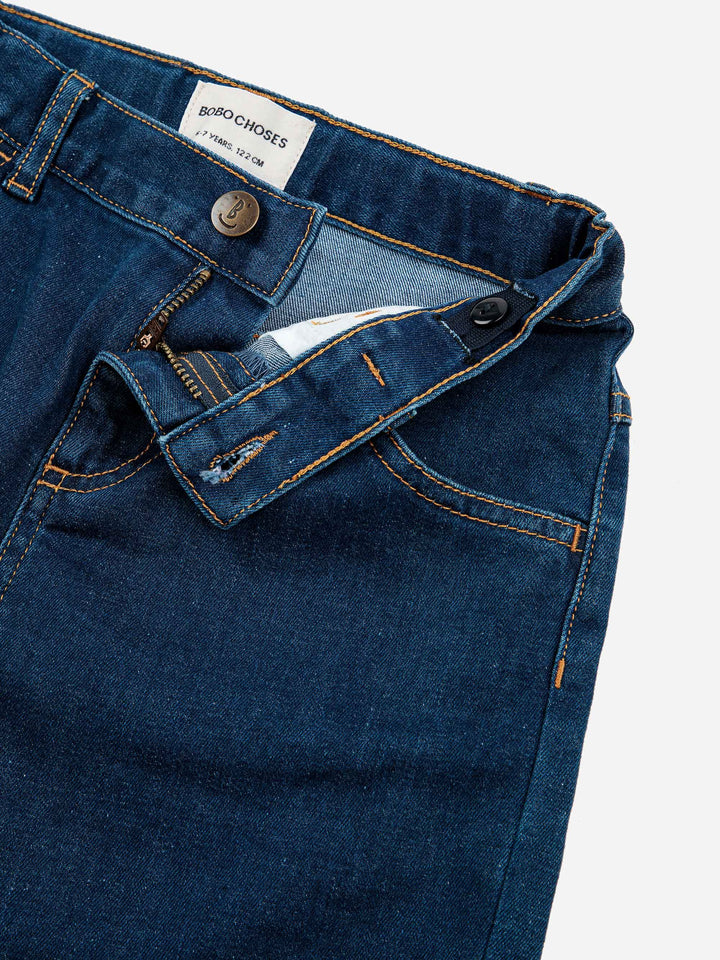 Geometric Shapes denim pants