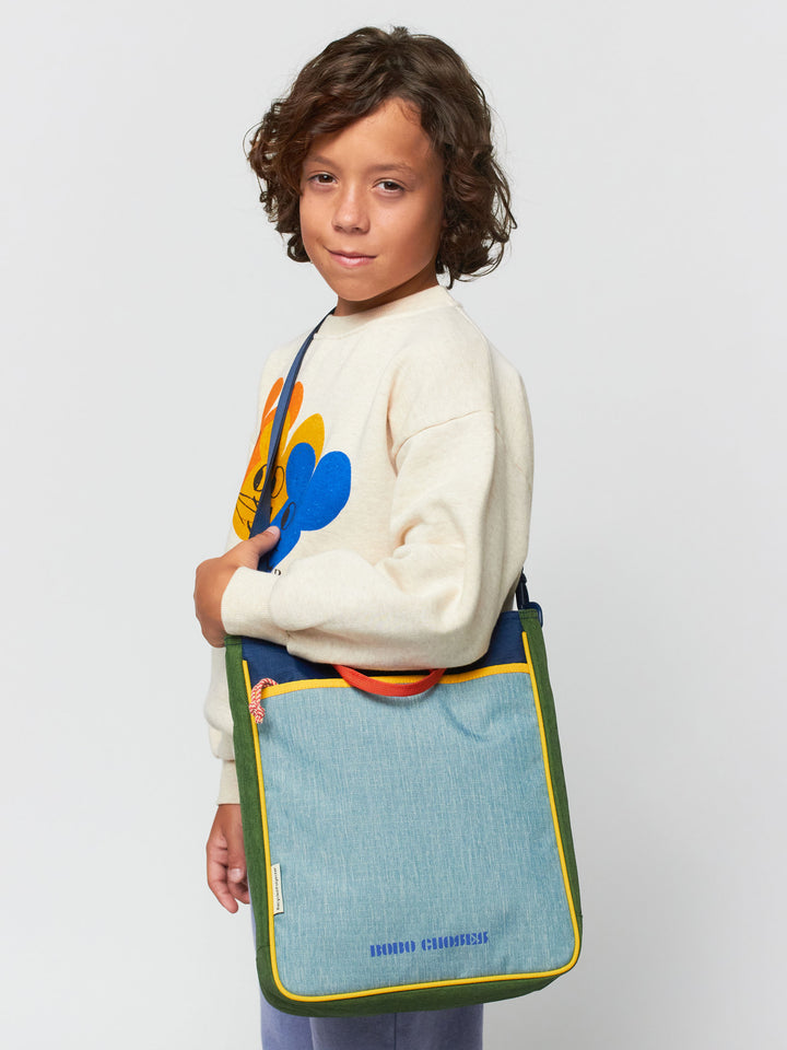 Bolsa para zapatos bloques de color