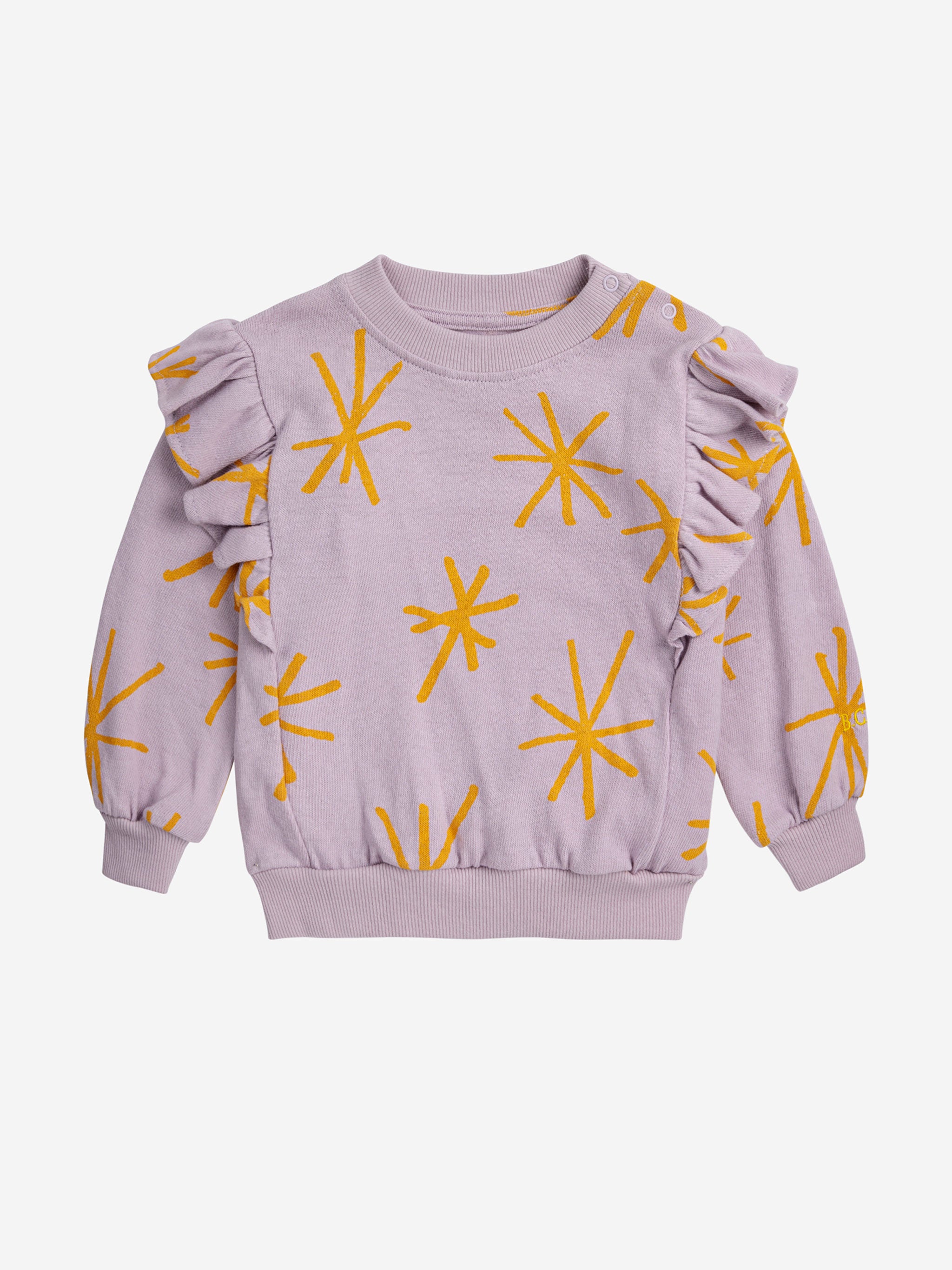 Sparkle all over ruffle sweatshirt - 3M