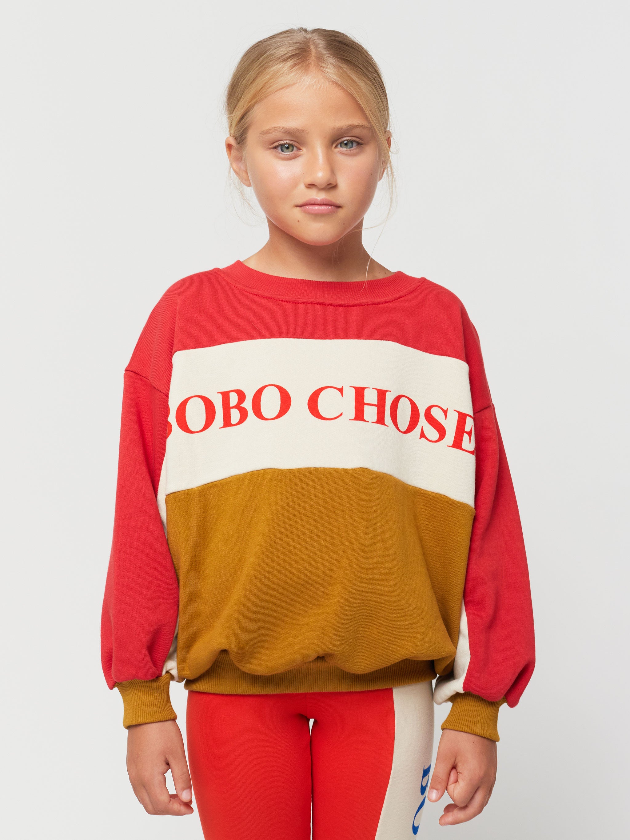 Color Block Bobo Choses sweatshirt - 2-3Y