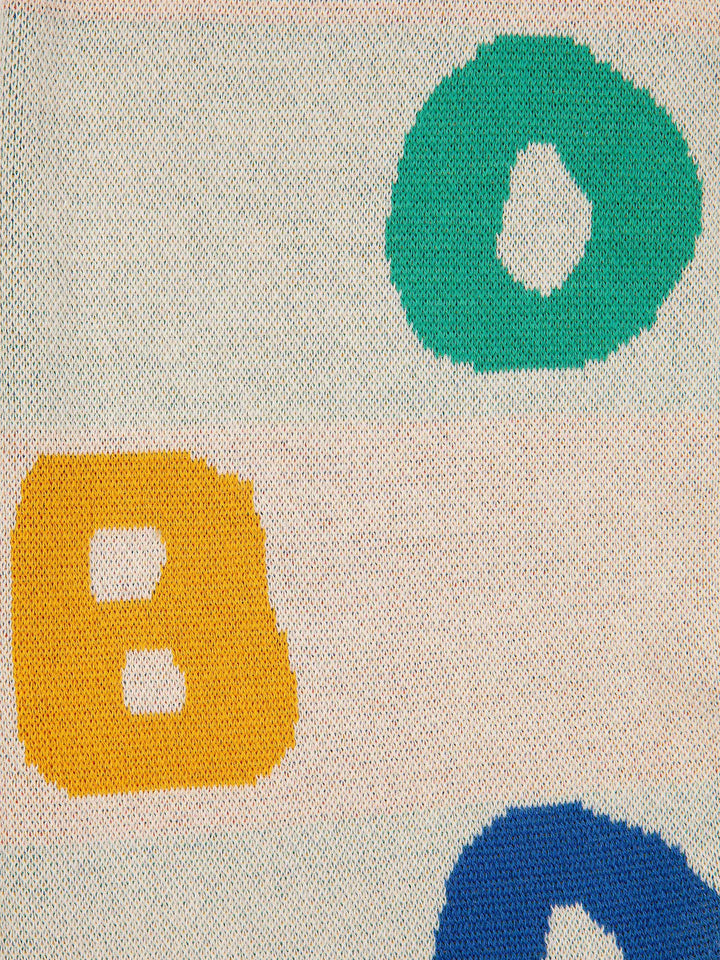 Bobo Alphabet Soup jacquard knitted pant