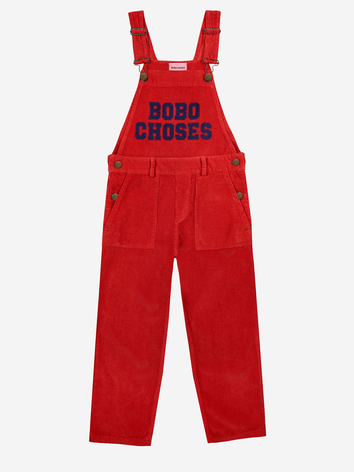 Bobo Choses courduroy dungaree