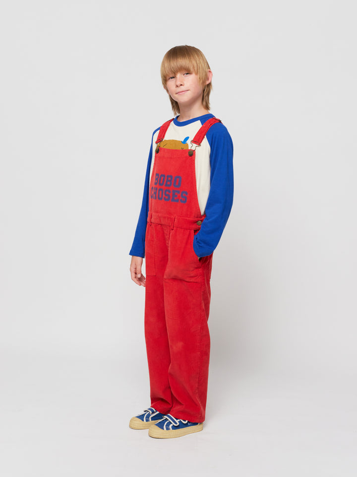 Bobo Choses courduroy dungaree