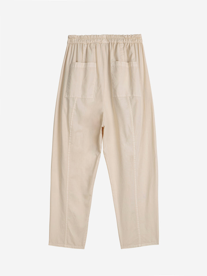 Pantalons unisex brodat flor