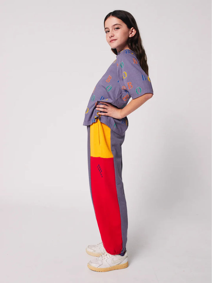 Bobo Choses color block 조거 팬츠