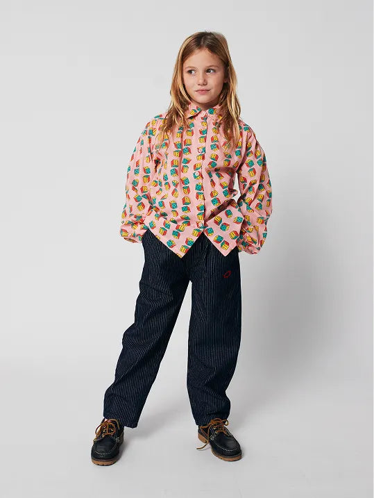 Tic Tac Toe denim pants