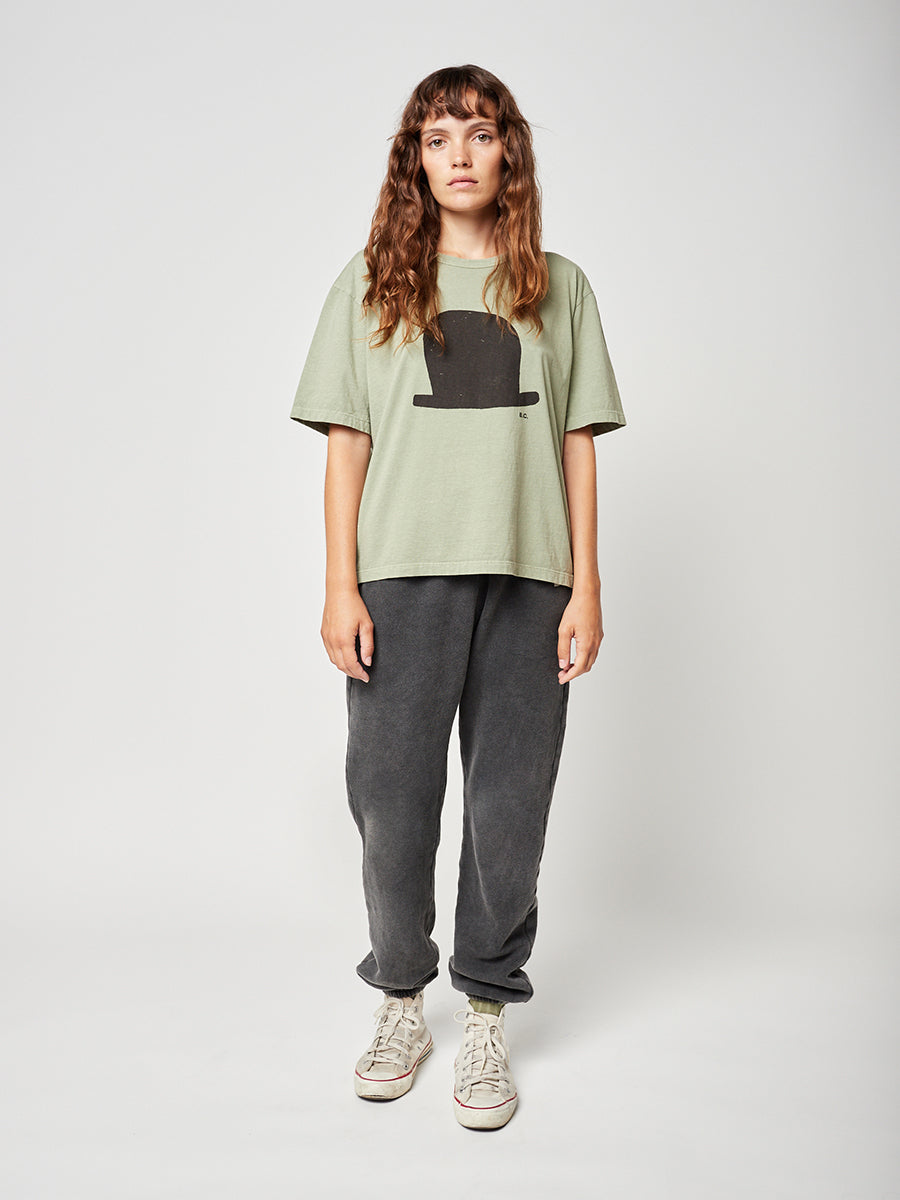 Chapeau Olive Green Short Sleeve T-shirt - XS