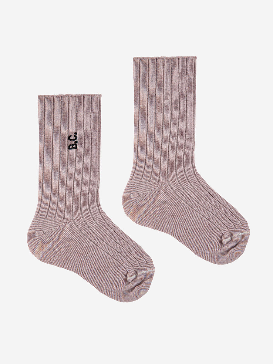 BC lavender long socks pack