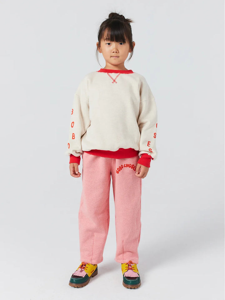 Bobo Choses color block 스웨트셔츠