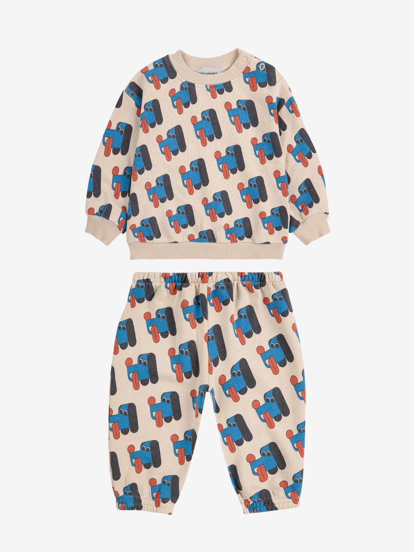 Doggy Mate all over sweatshirt look