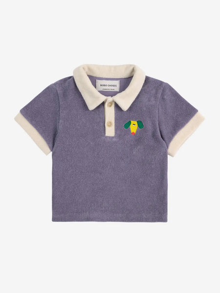 Happy Dog terry cloth polo for Children | Bobo Choses