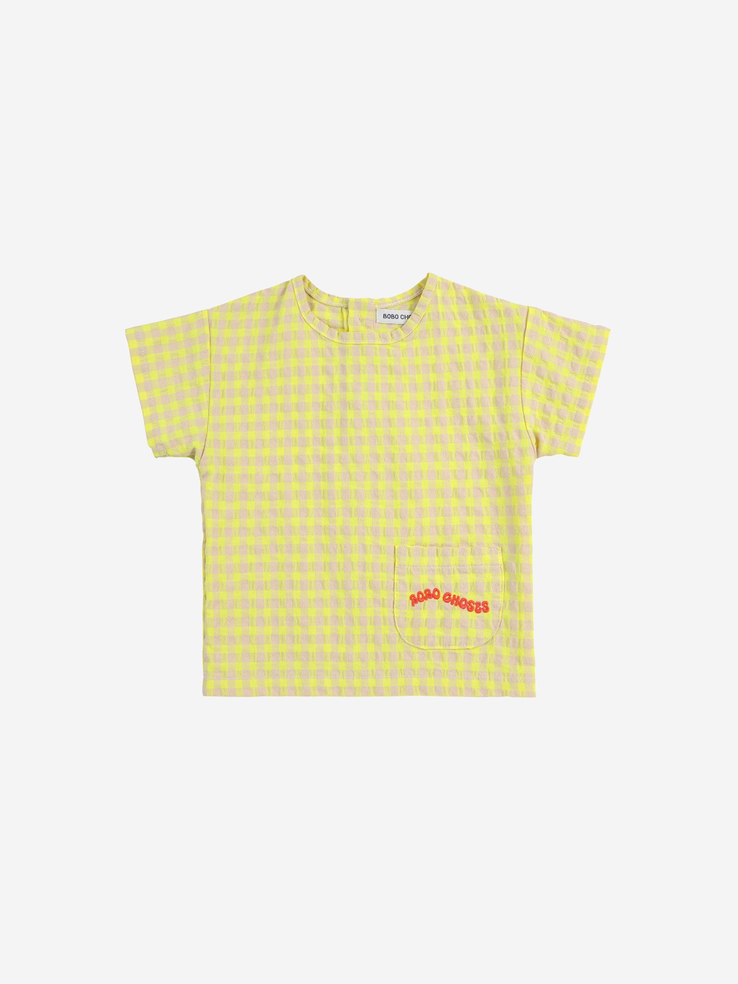 Vichy woven yellow set