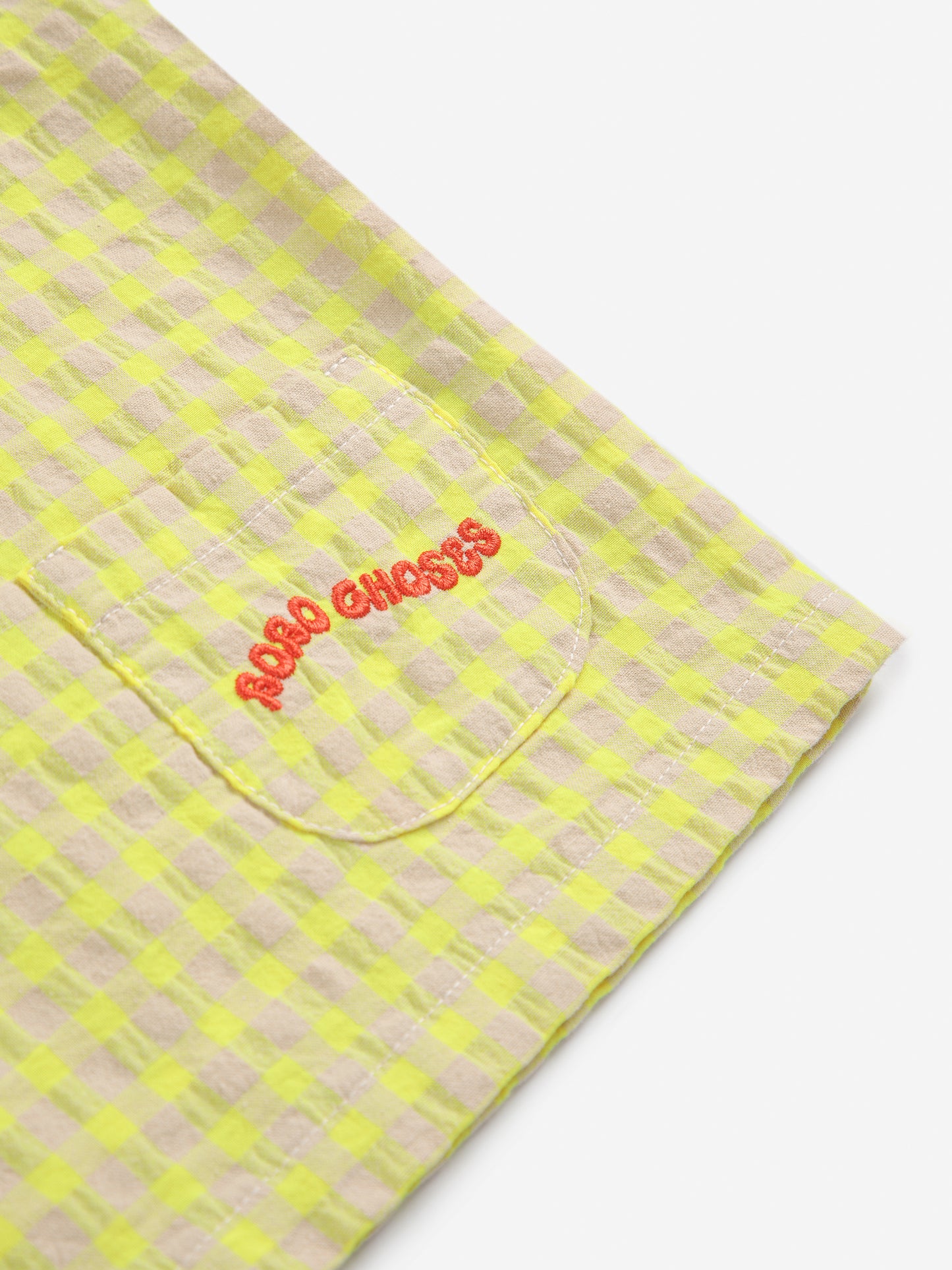 Vichy woven yellow set