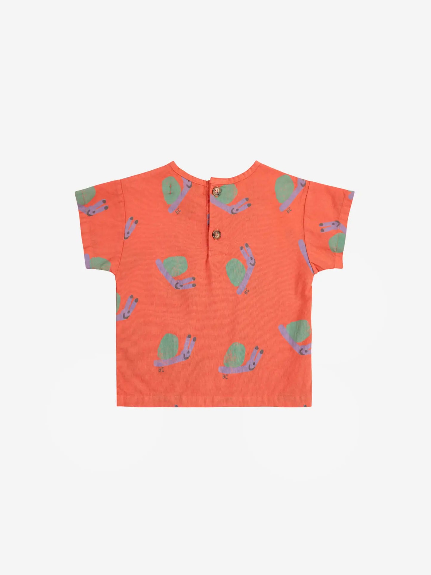 Funny Snail all over woven blouse