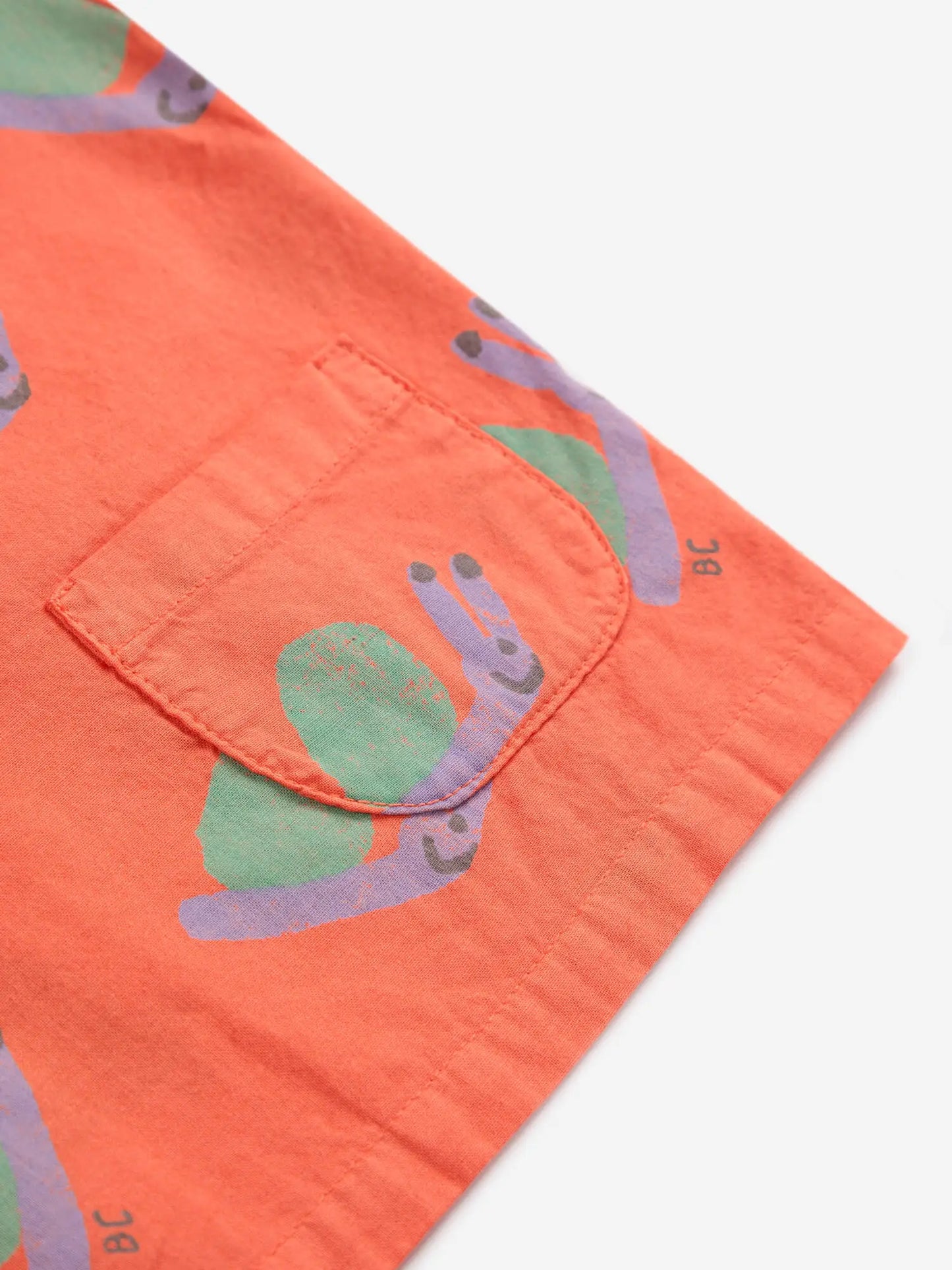 Funny Snail all over woven blouse