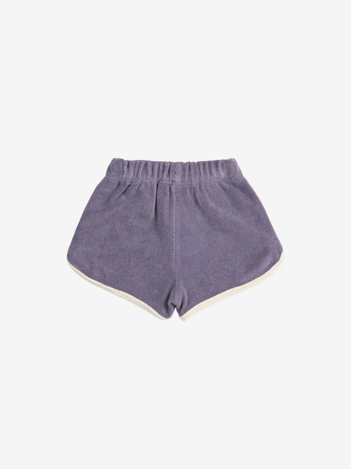 Frottee-Shorts Blau
