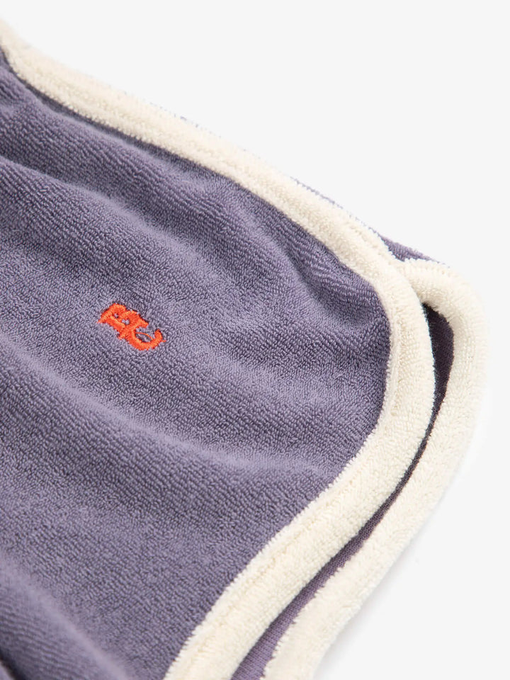 Frottee-Shorts Blau