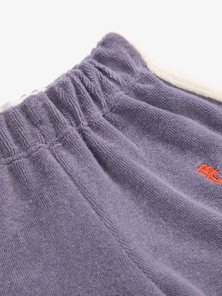 Frottee-Shorts Blau