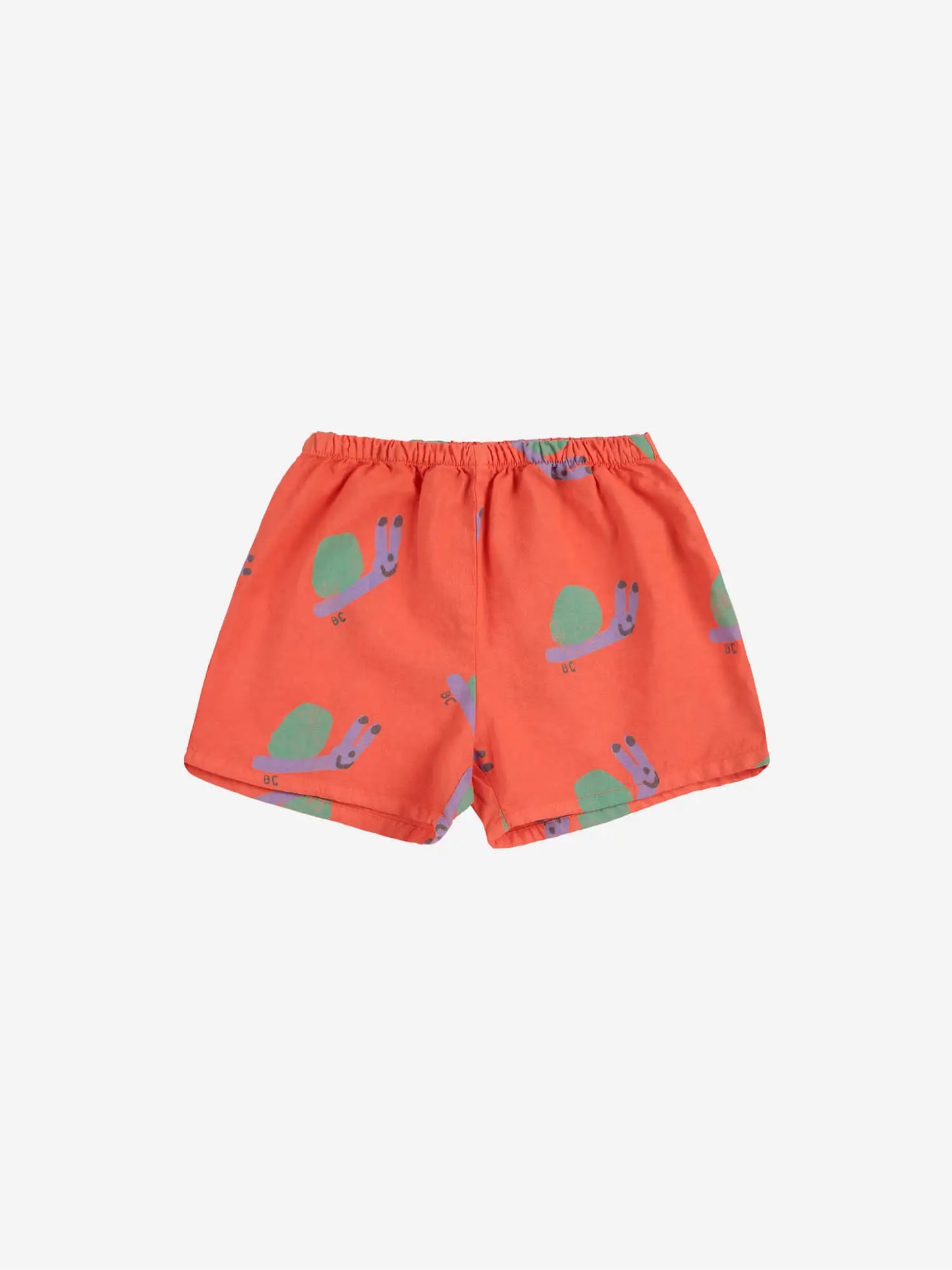 Funny Snail all over woven shorts