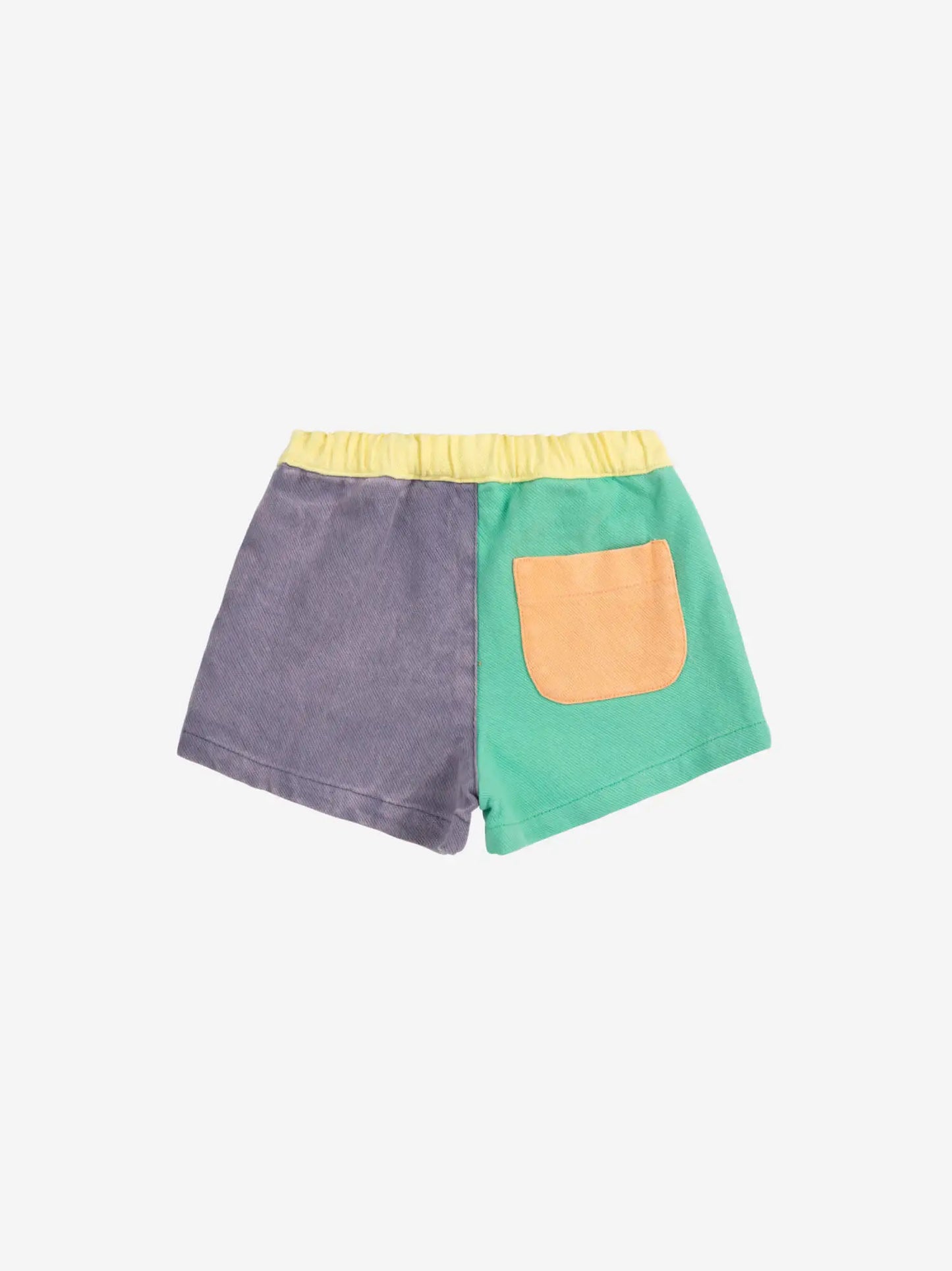 Pantalons curts teixit Color Block