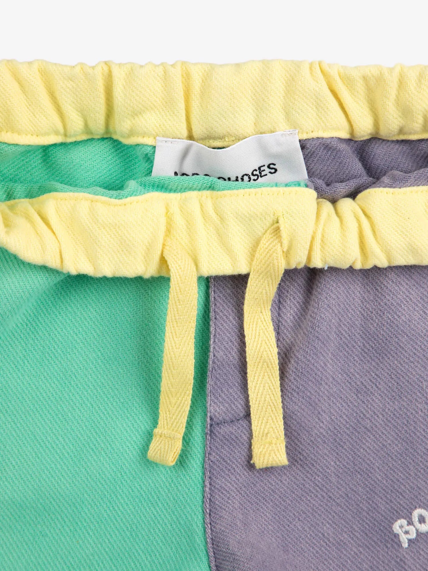 Pantalons curts teixit Color Block