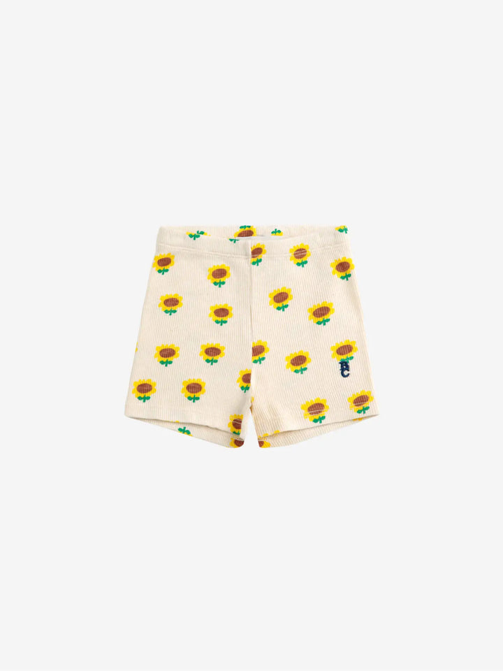 Kurze Leggings Sunflower Allover