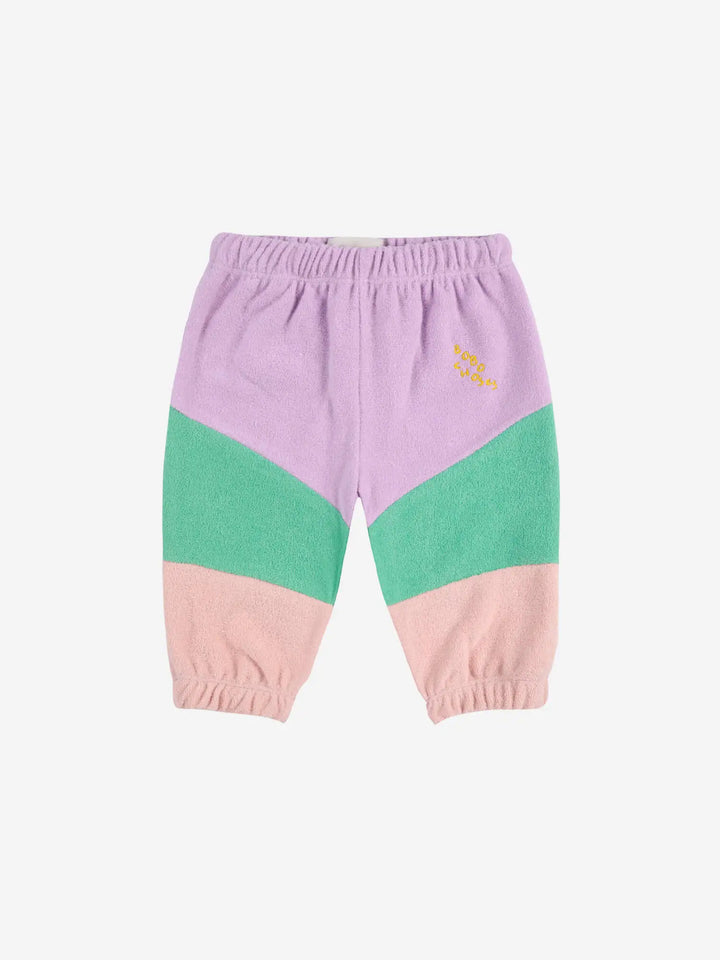 Pantalons esportius Color Block lila