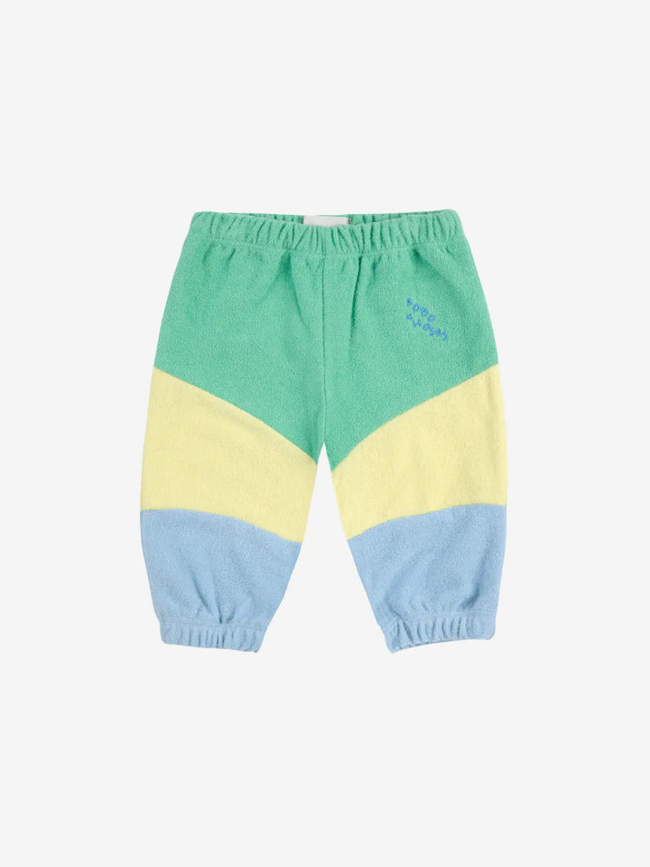 Pantalón jogger Green Color Block