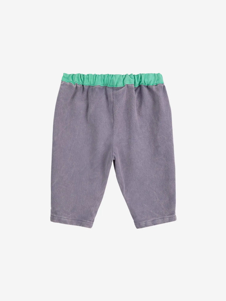 Color block woven pants