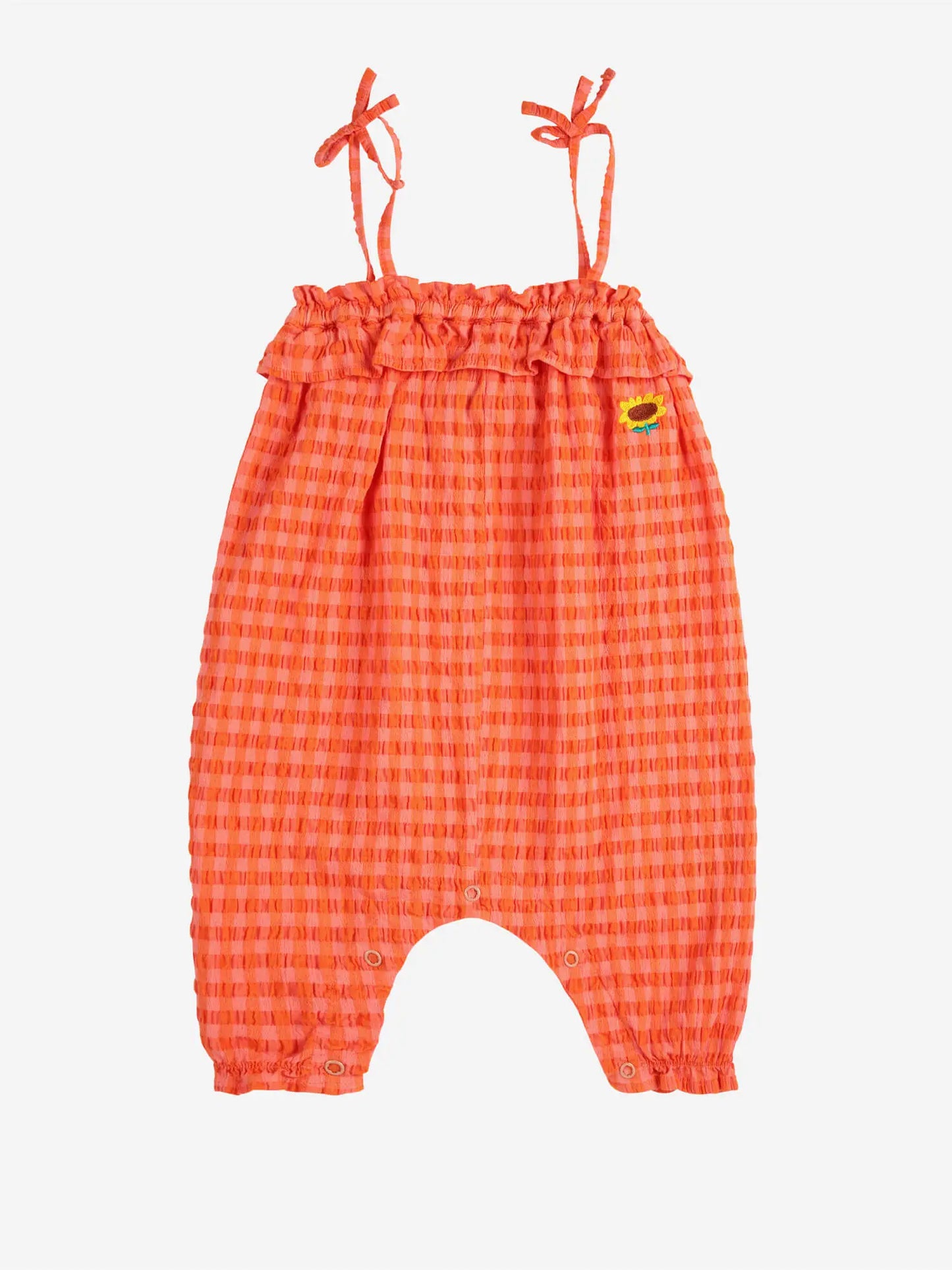 Vichy woven overall