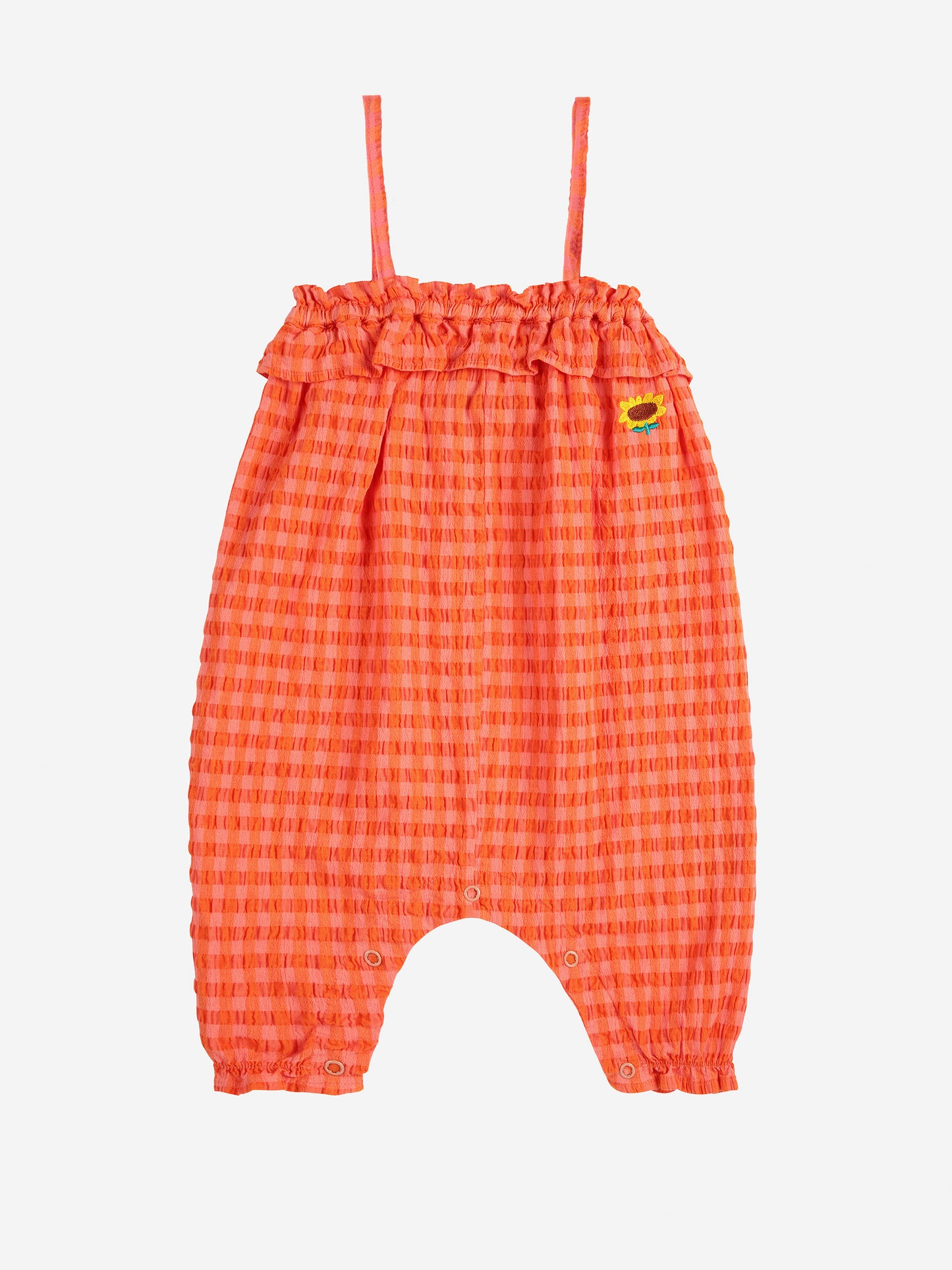 Vichy woven overall