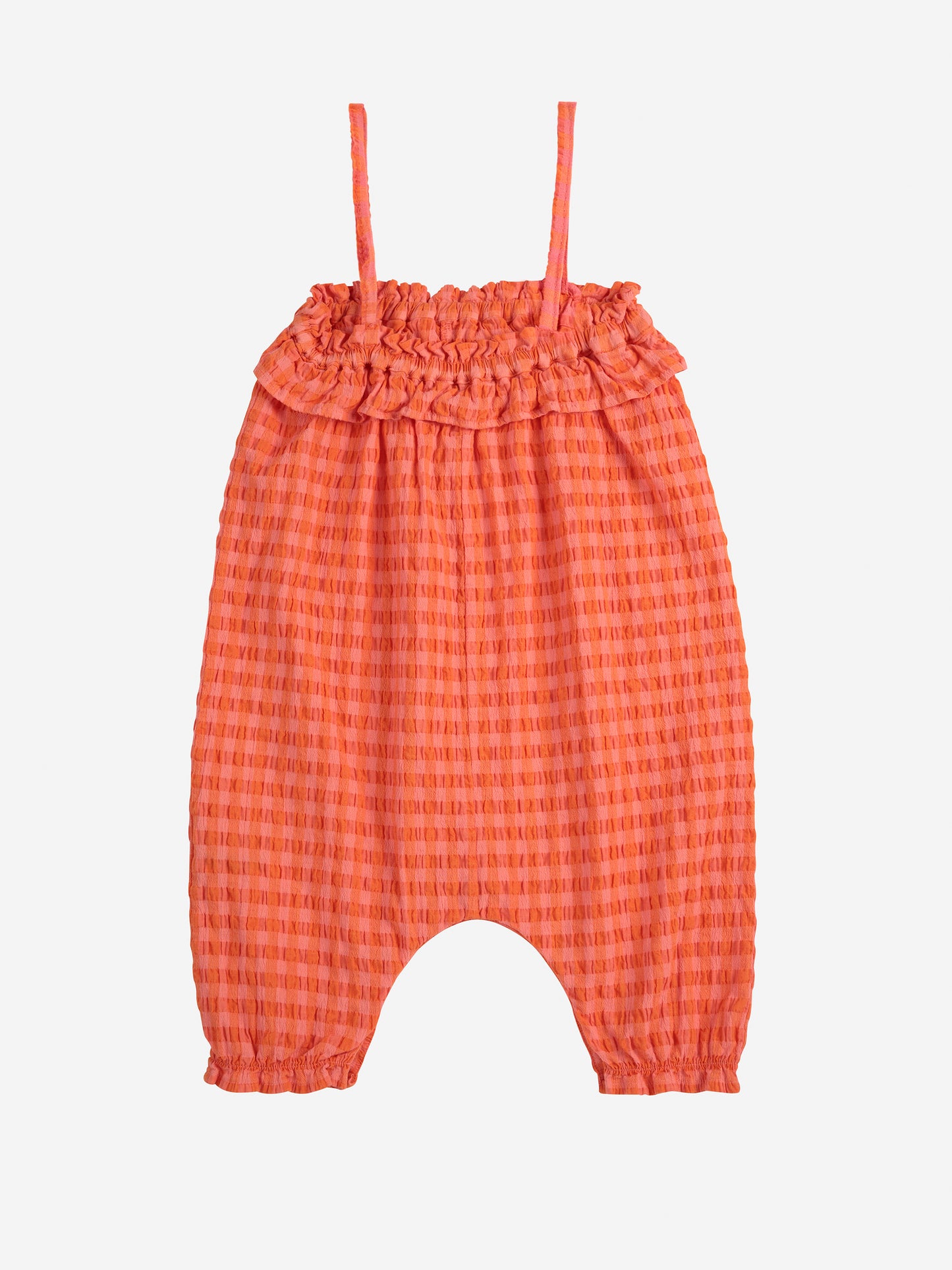 Vichy woven overall