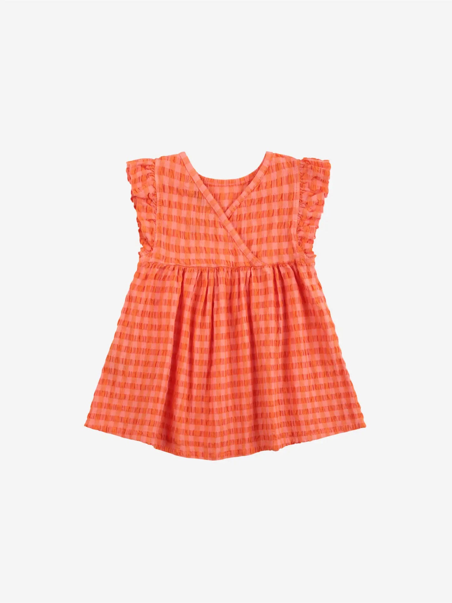 Vichy woven dress