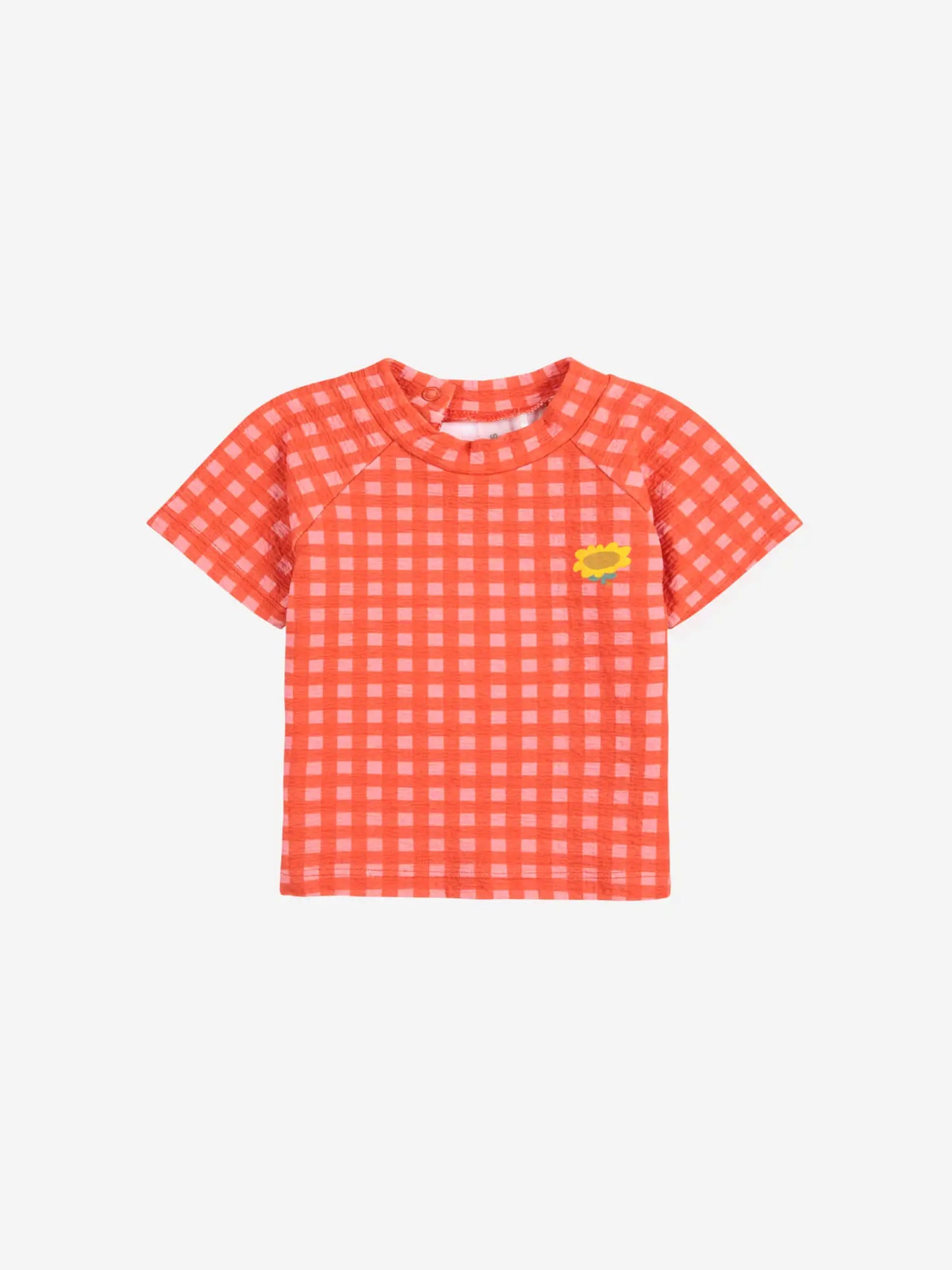 Vichy swim T-shirt