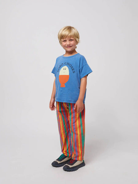 Multicolor stripes woven pants for Children | Bobo Choses