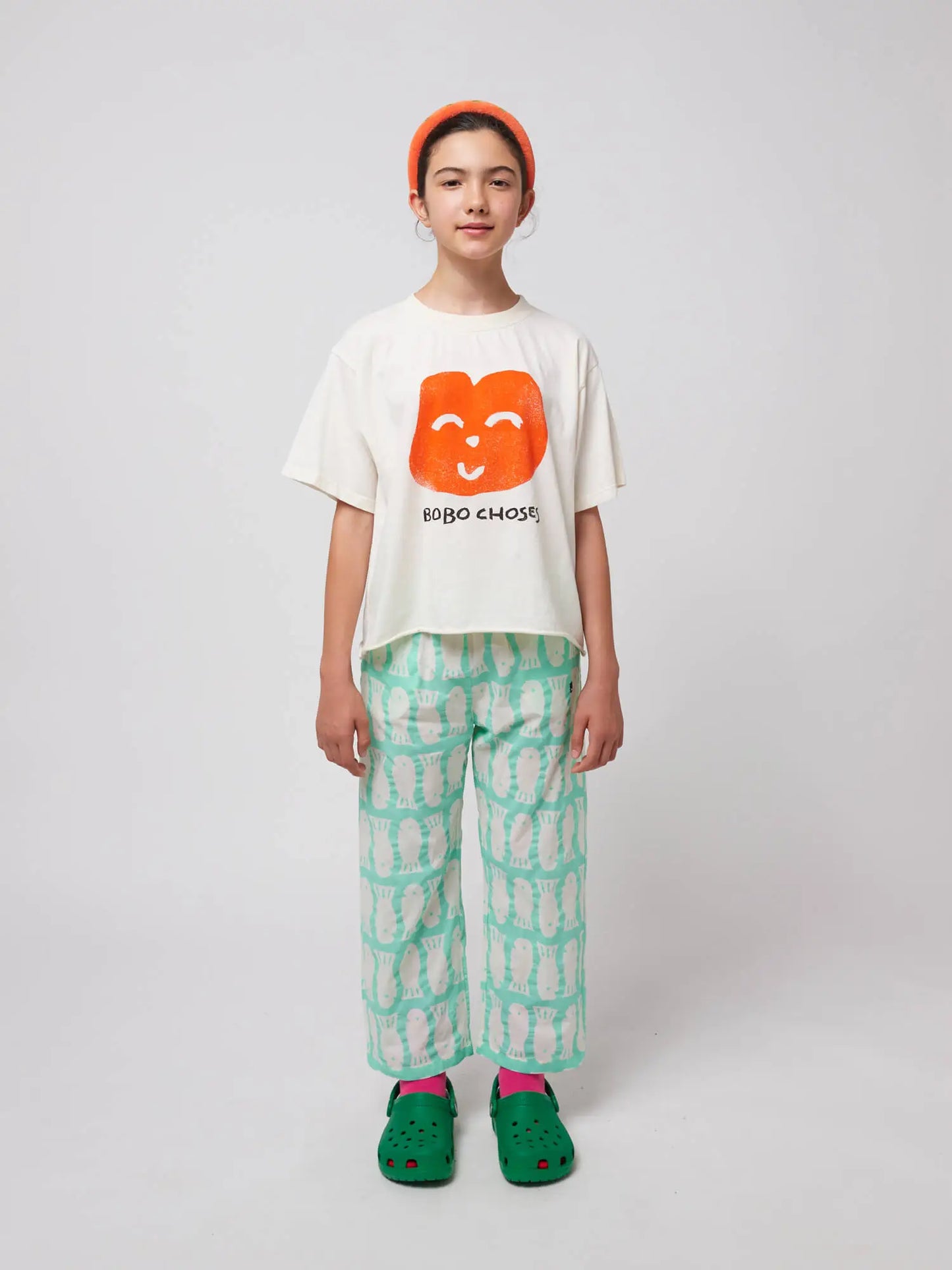 Lucky Fish all over woven pants