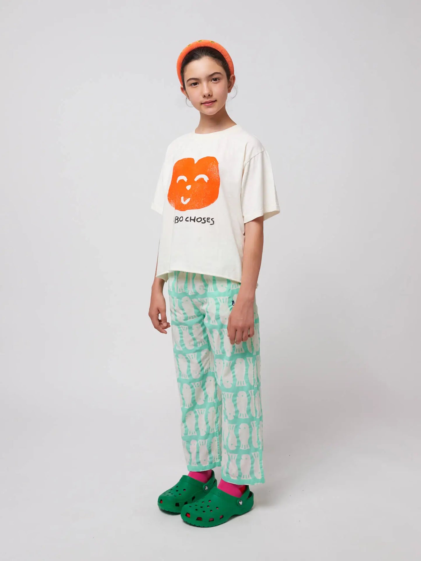 Lucky Fish all over woven pants