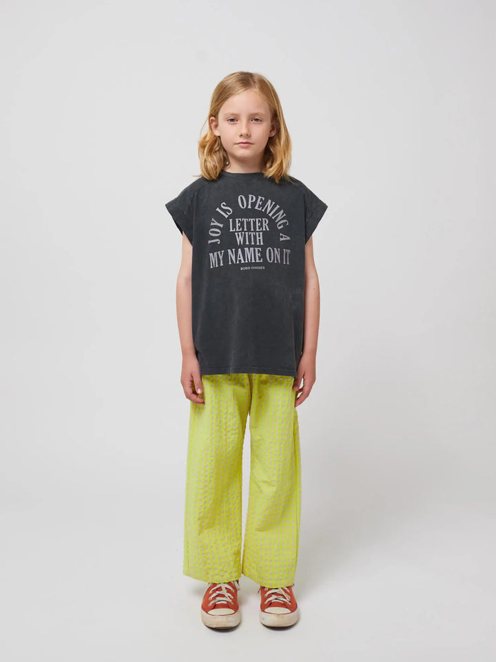 Joy Is sleveless T-shirt