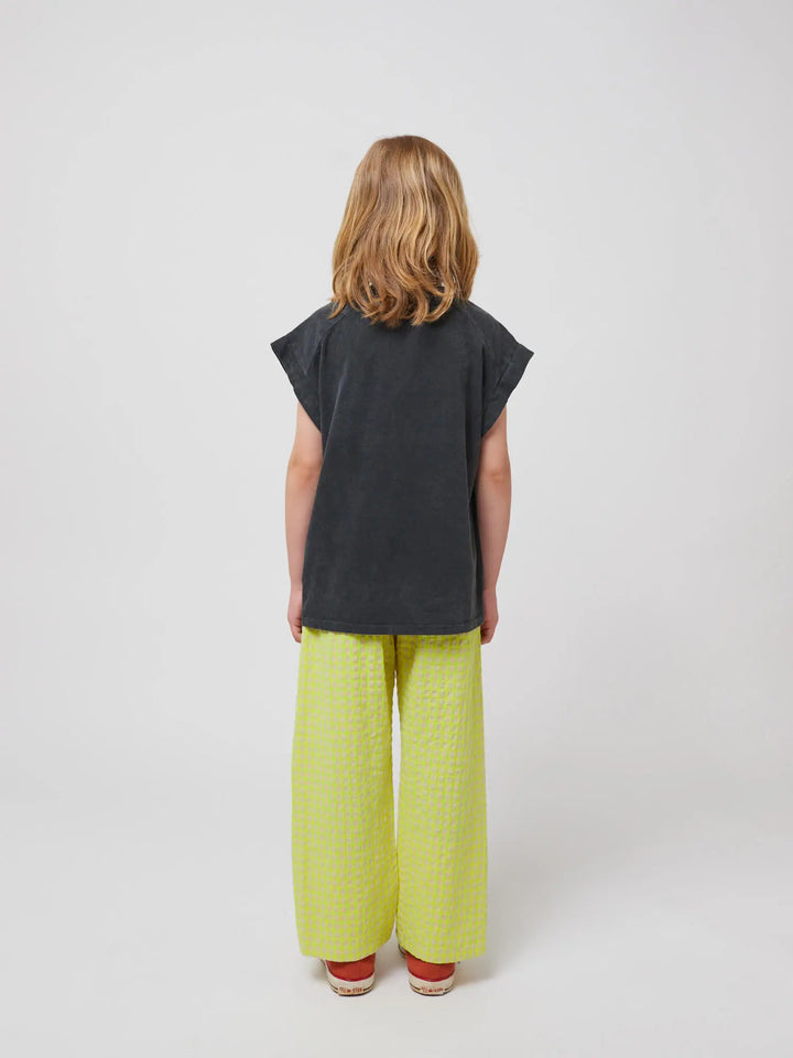 Vichy woven pants