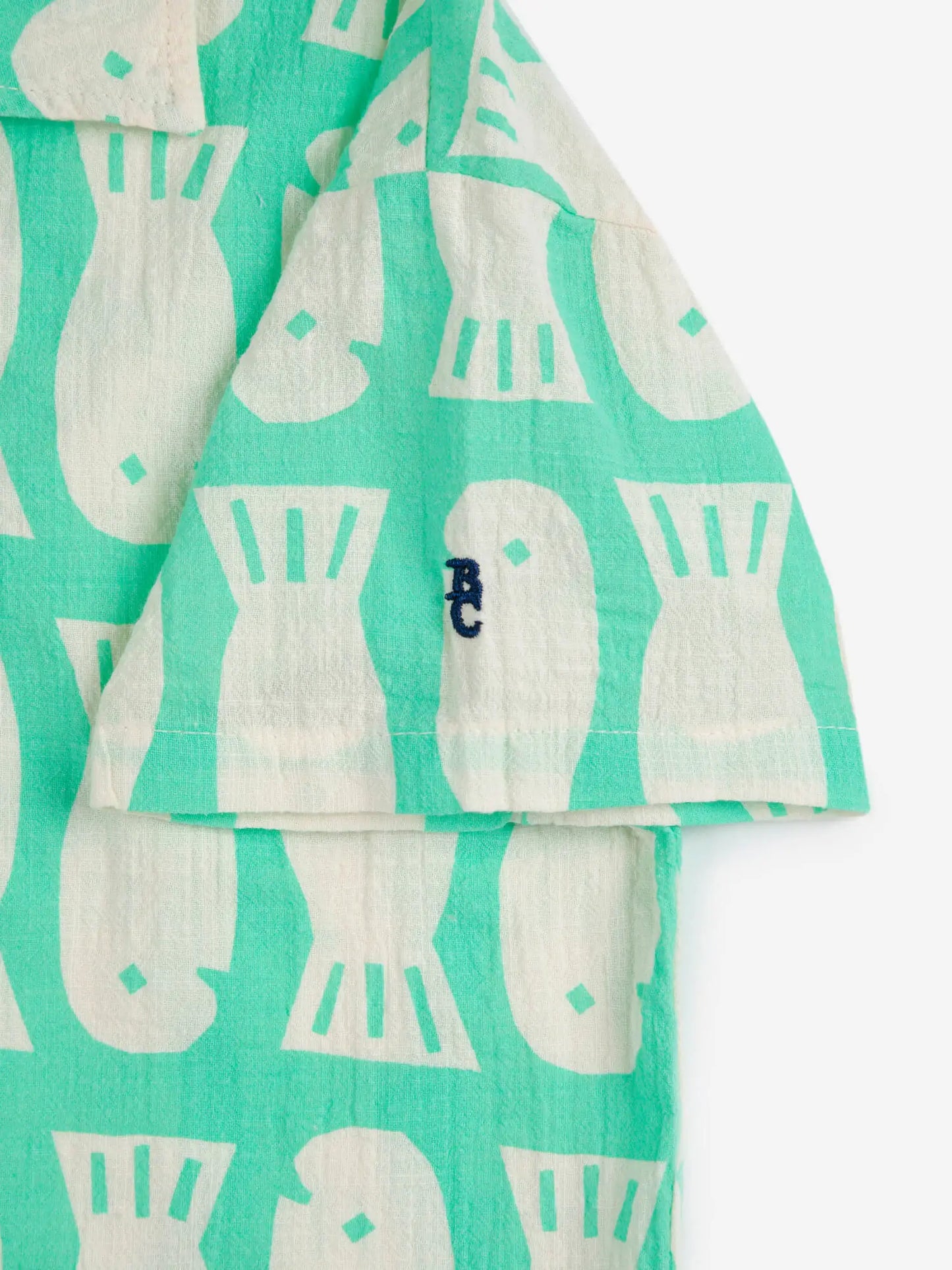 Lucky Fish all over woven shirt