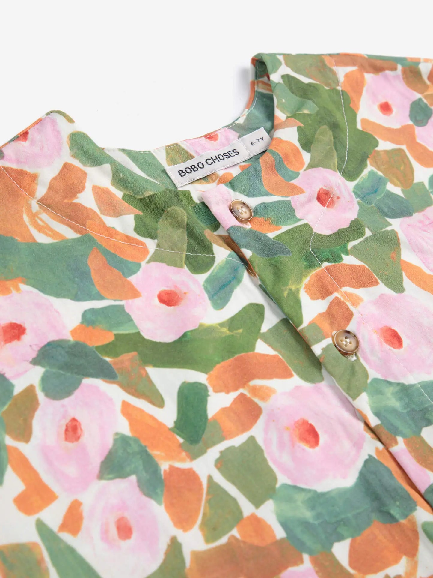 Floral all over woven shirt