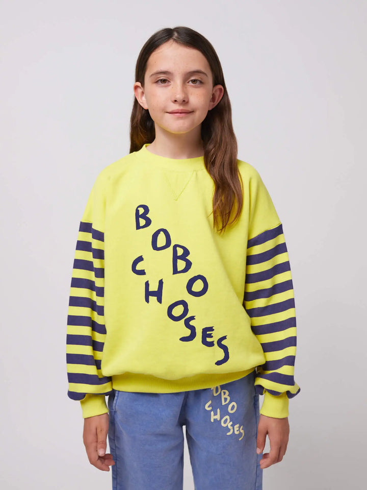 Sweatshirt Diagonal Bobo Choses