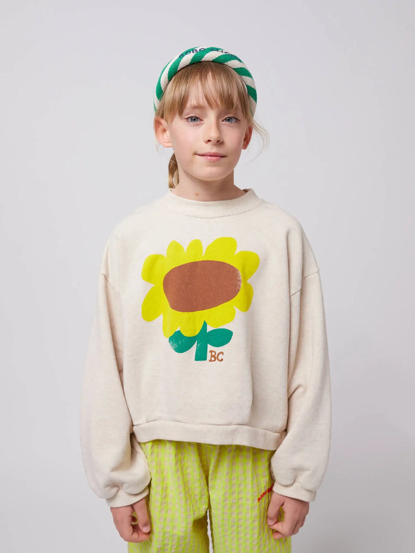 Sunflower cropped sweatshirt