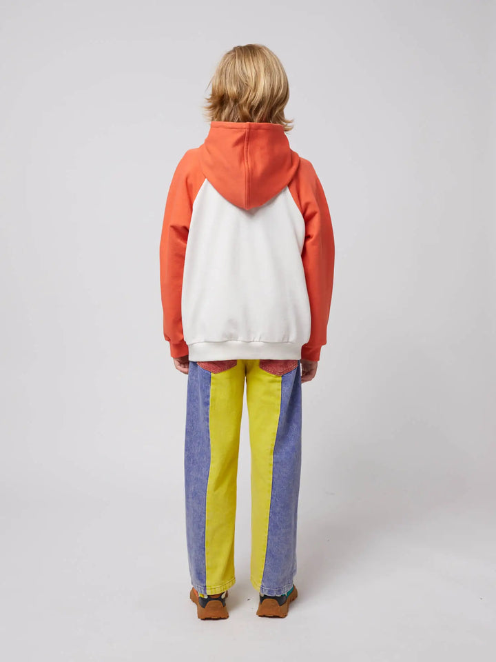 Hello Joy ranglan sleeves hoodie