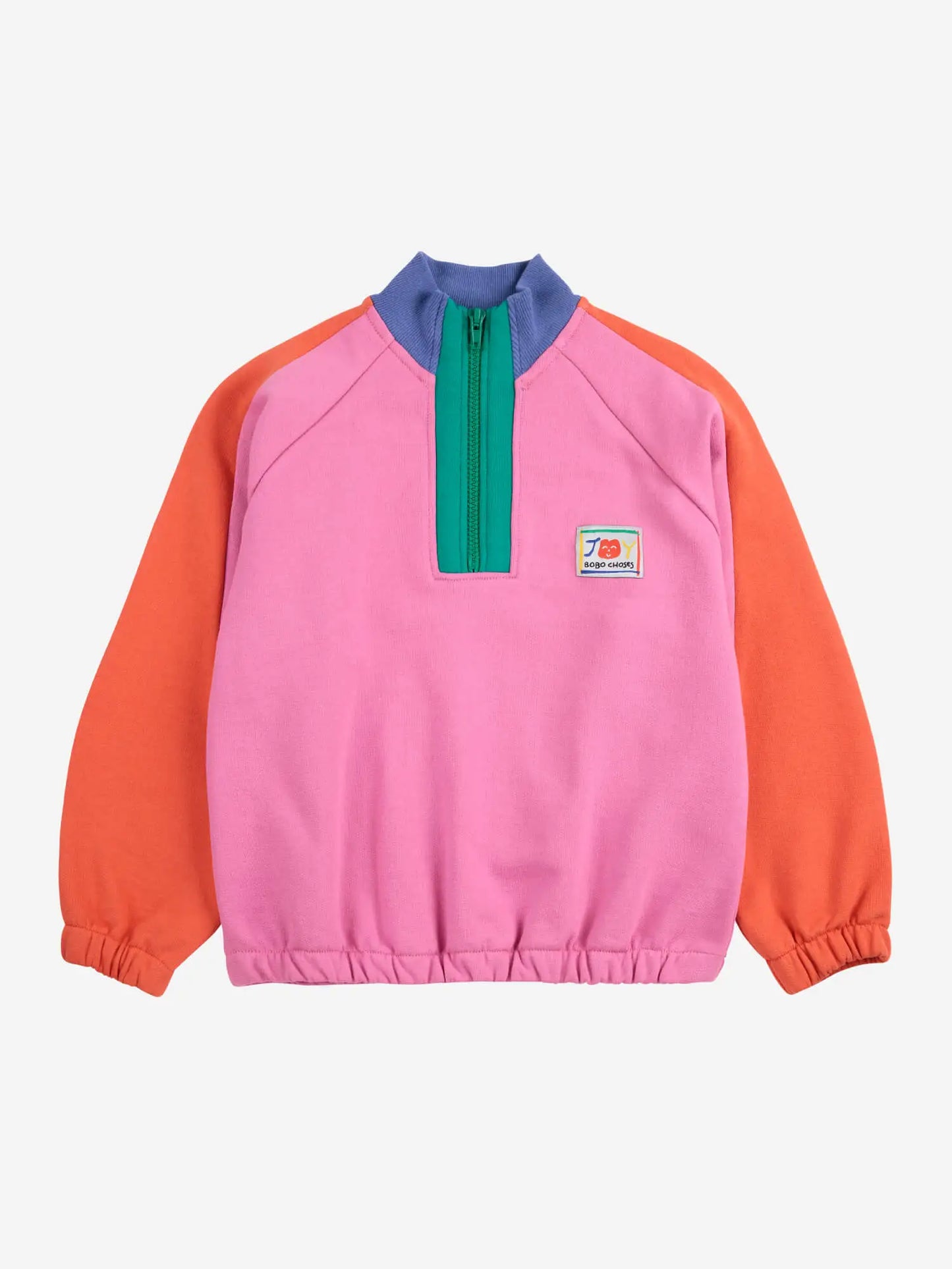 その他 bobo Smiling color block 1/4 zipped sweatshirt for Children