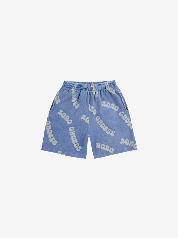 Bermudas mit Waffelmuster Wavy Bobo Choses Allover